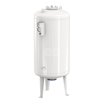 Naczynie wzbiorcze stojące FLAMCO MEIBES Airfix D-E-B, pojemność 1000 l 6-, 25 bar / 120'C fi2'', kolor biały, do instalacji  C.W.U.