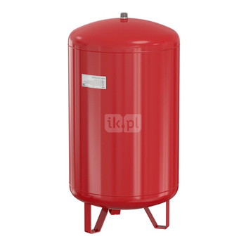 Naczynie wzbiorcze stojące FLAMCO MEIBES Contraflex, pojemność 600 l 2.5-, 6 bar / 120'C fi1'', kolor czerwony, do instalacji chłodn.C.O.