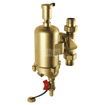 Separator powietrza i osadów HERZ I112403, 10 bar / 110'C, 1"