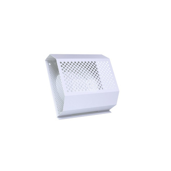 Czerpnia/wyrzutnia TOP PERFOROWANA DN160 biała stalowa z okapnikiem