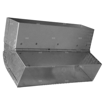 Kolano prostokątne pionowe 200 x 50 nastawne 45-90º "ściana-strop"