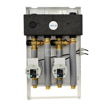 Zestaw Concept by Womix MIX-BOX 5 z dwoma grupami GP-TC MIX BOX 20 z pompami Grundfos UPM3 AUTO L 15-70