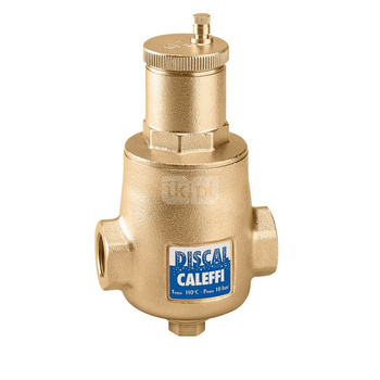 DISCAL - Separator powietrza. Przyłącza z gwintem wewnętrznym z odwodnieniem 3/4"