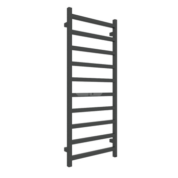 Grzejnik TERMA SIMPLE ONE 1200/500 \ RAL 9011, podł. S1, 400W, kabel prosty bez wtyczki, [1,5m czarn