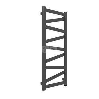 Grzejnik elektryczny TERMA VIPERA One 400 x 990 mm, kolor heban, moc 300 W, podłączenie E8, kabel spiralny z wtyczką 2,5m czarny