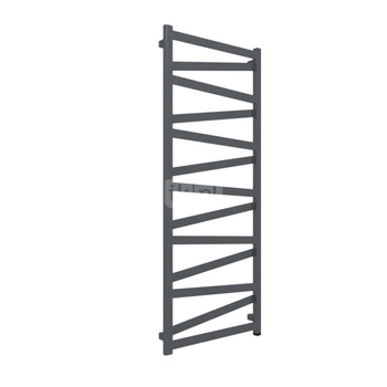 Grzejnik elektryczny TERMA VIPERA One 600 x 1470 mm, kolor nowoczesna szarość, moc 600 W, podłączenie E8, kabel spiralny z wtyczką 1,5m