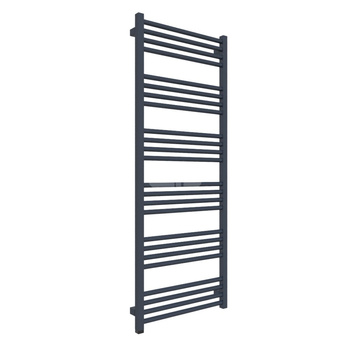 Grzejnik TERMA FIONA ONE 1380/530 \ Denim, podł. S8, 600W, kabel prosty bez wtyczki [srebrzysty]