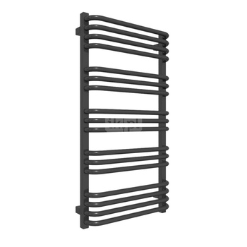 Grzejnik el. TERMA ALEX ONE 760/500 \ Heban, podł. E1, 400W, kabel spiralny z wtyczką [czarny]