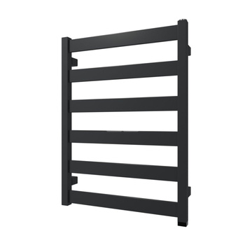 Grzejnik elektryczny TERMA VIVO One 500 x 670 mm, kolor szary antracytowy RAL7016, moc 300 W, podłączenie E8, kabel prosty z wtyczką 1,5m czarny