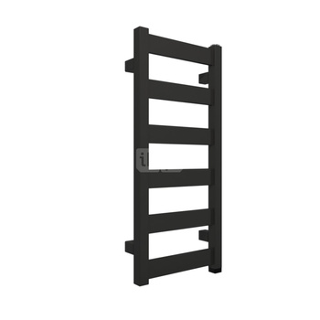 Grzejnik elektryczny TERMA VIVO One 300 x 670 mm, kolor heban, moc 200 W, podłączenie E8, kabel spiralny z wtyczką 2,5m czarny