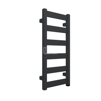 Grzejnik TERMA VIVO ONE 670/300 \ Metallic Black, podł. S8, 200W, kabel prosty bez wtyczki [1,5m cza