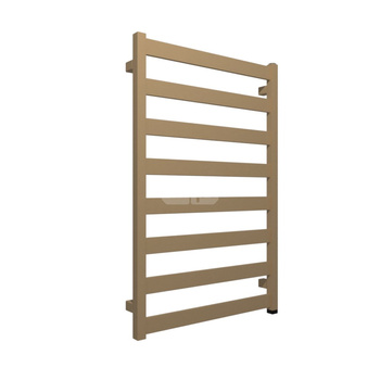 Grzejnik elektryczny TERMA VIVO One 600 x 910 mm, kolor beżowy RAL1001, moc 400 W, podłączenie E8, kabel prosty bez wtyczki srebrzysty