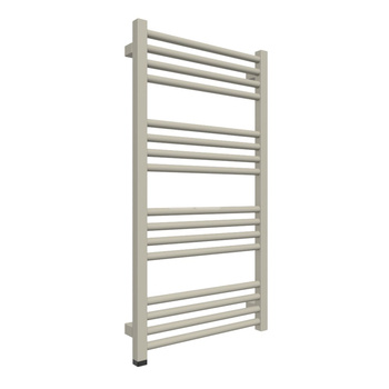 Grzejnik elektryczny TERMA FIONA ONE 480 x 900 mm, kolor kalifornijski beż, moc 400 W, podłączenie E1, kabel spiralny z wtyczką