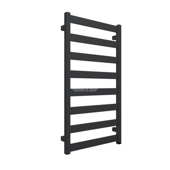 Grzejnik TERMA VIVO ONE 910/500 \ Metallic Grey, podł. S1, 400W kabel spiralny z wtyczką [czarny]