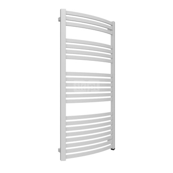 Grzejnik elektryczny TERMA DEXTER ONE 600 x 1220 mm, kolor chrom, moc 400 W, podłączenie E8, kabel spiralny z wtyczką 2,5m srebrzysty