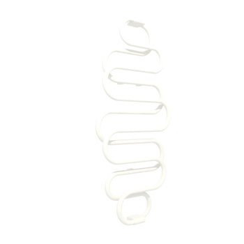 Grzejnik el. TERMA PERŁA E 1360/500 \ Soft 9016, podł. EX , kabel spiralny z wtyczką [1,5m biały]