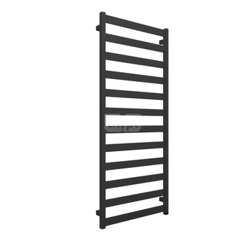 Grzejnik elektryczny TERMA VIVO One 600 x 1390 mm, kolor metaliczna czerń, moc 600 W, podłączenie E1, kabel prosty bez wtyczki 1,5m