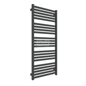 Grzejnik TERMA MARLIN ONE 1185/530 \ RAL 9011, podł. S8, 600W, kabel prosty bez wtyczki [1,5m czarny