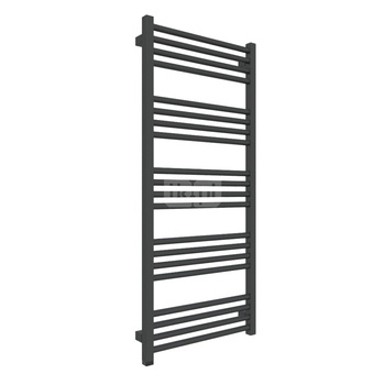 Grzejnik TERMA FIONA ONE 1140/500 \ Soft 9005, podł. S8 400W, kabel prosty bez wtyczki [1,5m czarny]