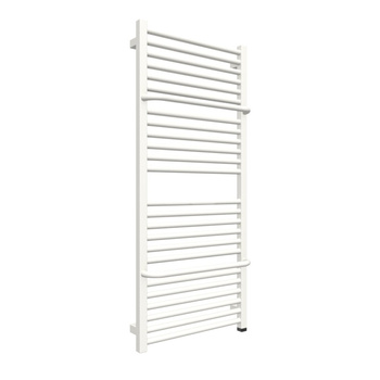 Grzejnik elektryczny TERMA LIMA ONE 500 x 1140 mm, kolor biały drogowy RAL9016, moc 600 W, podłączenie E1, kabel prosty bez wtyczki 1,5m biały