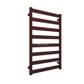 Grzejnik elektryczny TERMA VIVO One 600 x 910 mm, kolor czerwony winny RAL3005, moc 400 W, podłączenie E8, kabel prosty bez wtyczki biały