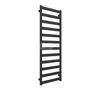 Grzejnik elektryczny TERMA VIVO One 500 x 1390 mm, kolor szary antracytowy RAL7016, moc 600 W, podłączenie E8, kabel prosty bez wtyczki 1,5m czarny