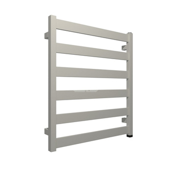 Grzejnik elektryczny TERMA VIVO One 600 x 670 mm, kolor biały sygnałowy RAL9003, moc 300 W, podłączenie E8, kabel prosty bez wtyczki 1,5m biały