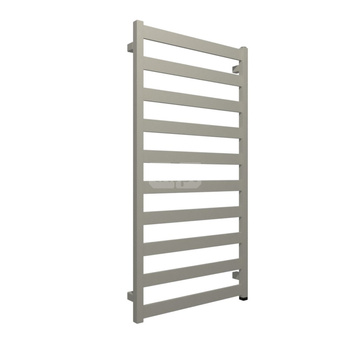 Grzejnik elektryczny TERMA VIVO One 600 x 1150 mm, kolor rumieniec, moc 600 W, podłączenie E8, kabel spiralny z wtyczką srebrzysty