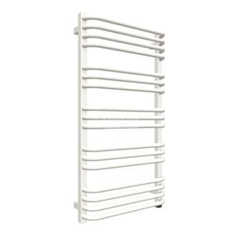 Grzejnik elektryczny TERMA ALEX ONE 500 x 760 mm, kolor biały drogowy RAL9016, moc 400 W, podłączenie E8, kabel spiralny z wtyczką 2,5m biały