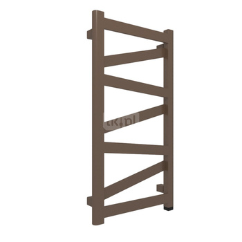 Grzejnik elektryczny TERMA VIPERA One 400 x 750 mm, kolor szlachetny brąz, moc 200 W, podłączenie E8, kabel prosty bez wtyczki 1,5m