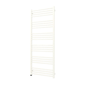 Grzejnik elektryczny TERMA FIONA ONE 530 x 1380 mm, kolor biały drogowy RAL9016, moc 600 W, podłączenie E8, kabel prosty bez wtyczki