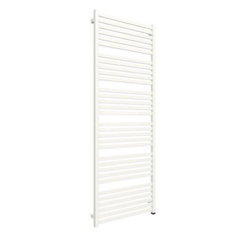 Grzejnik elektryczny TERMA MARLIN ONE 630 x 1680 mm, kolor biały drogowy RAL9016, moc 1000 W, podłączenie E8, kabel spiralny z wtyczką 2,5m biały