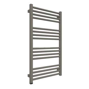 Grzejnik elektryczny TERMA FIONA ONE 500 x 900 mm, kolor błyszczący żwir, moc 400 W, podłączenie E8, kabel prosty bez wtyczki z maskownicą