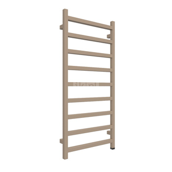 Grzejnik TERMA SIMPLE ONE 1080/500 \ Quartz, podł. S1, 400W, kabel prosty bez wtyczki [ srebrzysty]