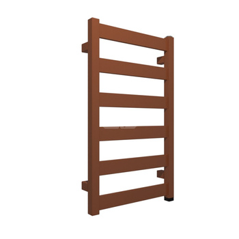 Grzejnik TERMA VIVO ONE 670/400 \ Bright Copper, podł. S1, 200W, kabel prosty bez wtyczki [1,5m sreb