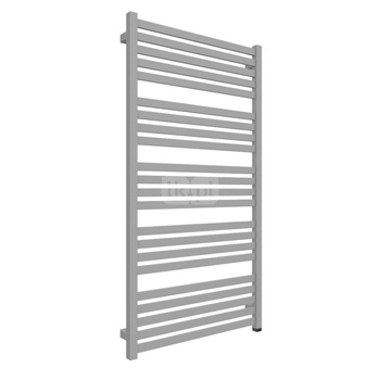 Grzejnik elektryczny TERMA MARLIN ONE 630 x 1185 mm, kolor diamentowe srebro, moc 800 W, podłączenie E8, kabel prosty bez wtyczki