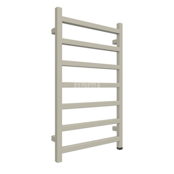 Grzejnik elektryczny TERMA SIMPLE ONE 500 x 840 mm, kolor szary beżowy RAL7032, moc 300 W, podłączenie E8, kabel prosty bez wtyczki 1,5m