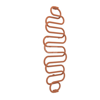 Grzejnik el. TERMA PERŁA E 1760/600 \ True Copper Bright (f.c.), podł. EX, kabel prosty bez wtyczki