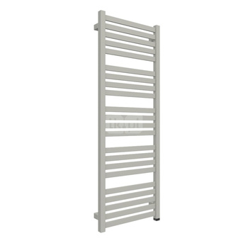 Grzejnik elektryczny TERMA MARLIN ONE 430 x 1185 mm, kolor specjalny - natura, moc 400 W, podłączenie E8, kabel prosty bez wtyczki 1,5m srebrzysty