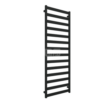 Grzejnik elektryczny TERMA VIVO One 600 x 1630 mm, kolor czarny jak kruk RAL9005, moc 800 W, podłączenie E8, kabel prosty bez wtyczki 1,5m