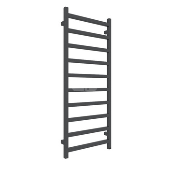 Grzejnik TERMA SIMPLE ONE 1200/500 \ RAL 7021, podł. S8, 400W, kabel prosty bez wtyczki [1,5m czarny