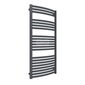 Grzejnik TERMA DEXTER ONE 1220/600 \ Metalic Black, podł. S8, 600W, kabel spiralny z wtyczką [2,5m s