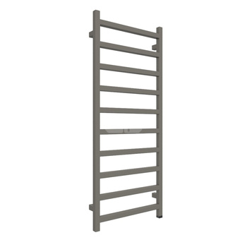 Grzejnik elektryczny TERMA SIMPLE ONE 500 x 1200 mm, kolor błyszczący żwir, moc 400 W, podłączenie E1, kabel prosty bez wtyczki