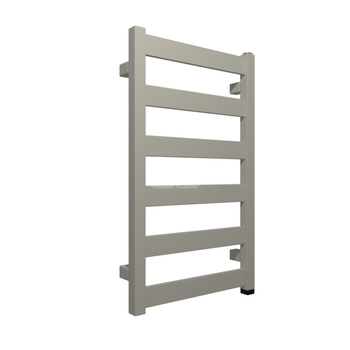 Grzejnik elektryczny TERMA VIVO One 400 x 670 mm, kolor rumieniec, moc 200 W, podłączenie E8, kabel spiralny z wtyczką biały