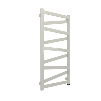 Grzejnik TERMA VIPERA ONE 990/500 \ Silver Matt, podł. S8, 400W, kabel spiralny z wtyczką [1,5m sreb