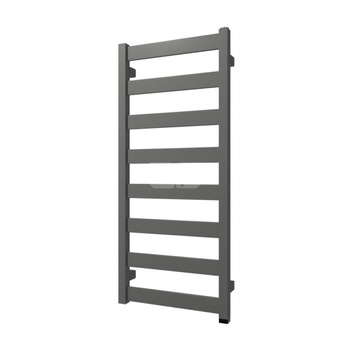 Grzejnik elektryczny TERMA VIVO One 400 x 910 mm, kolor szary drogowy a RAL7042, moc 300 W, podłączenie E8, kabel prosty bez wtyczki 1,5m
