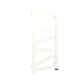 Grzejnik elektryczny TERMA VIPERA One 400 x 750 mm, kolor biały drogowy RAL9016, moc 200 W, podłączenie E8, kabel spiralny z wtyczką biały