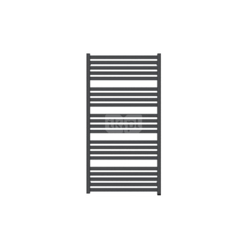 Grzejnik elektryczny TERMA MARLIN ONE 630 x 1185 mm, kolor szary czarny RAL7021, moc 800 W, podłączenie E8, kabel prosty bez wtyczki 1,5m czarny