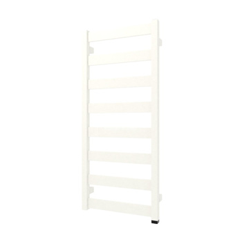 Grzejnik elektryczny TERMA VIVO One 400 x 910 mm, kolor biały drogowy RAL9016, moc 300 W, podłączenie E8, kabel spiralny z wtyczką 1,5m biały