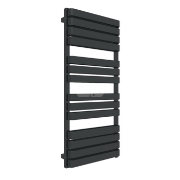 Grzejnik TERMA WARP T BOLD ONE 1110/500 \ RAL 9005 Mat, podł. S8, 800W, kabel prosty bez wtyczki [cz